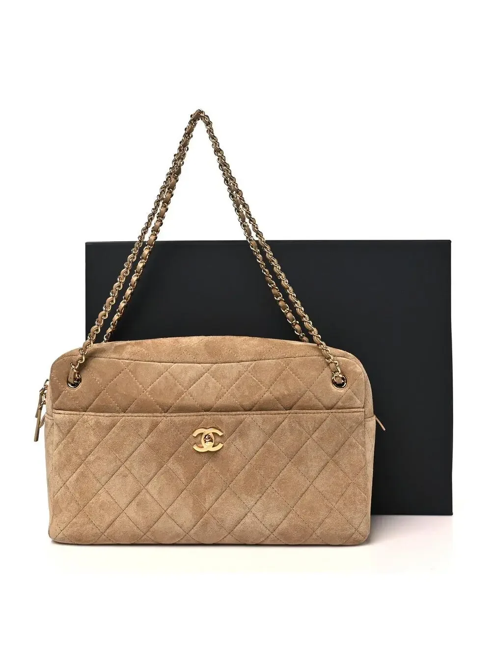 Chanel Suede Calfskin Quilted #295108C85B - Picture 11 of 11